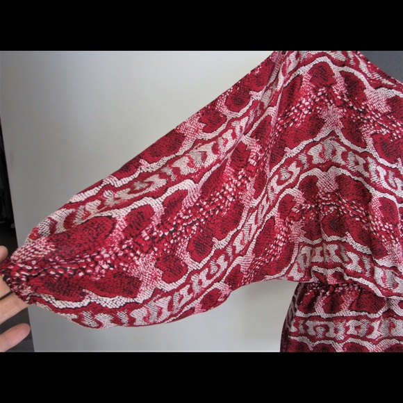 Gorgeous Parker 100% silk crocodile mini dress! - Picture 6 of 7